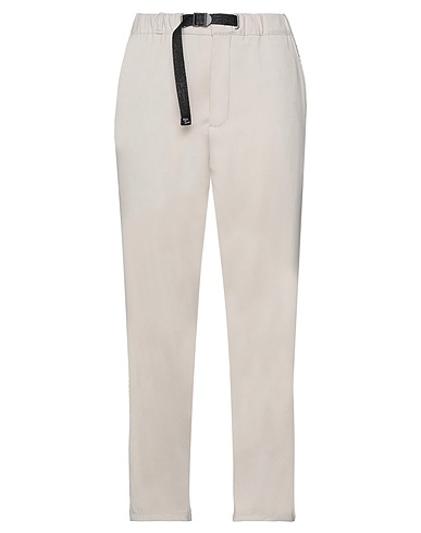 WHITE SAND Casual pants Beige 65% Polyester, 32% Viscose, 3% Elastane