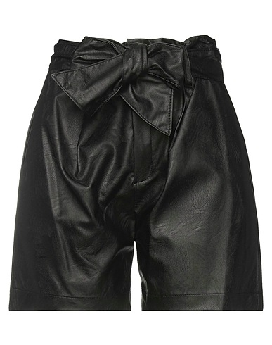 5RUE Shorts & Bermuda Black 55% Viscose, 45% Polyester
