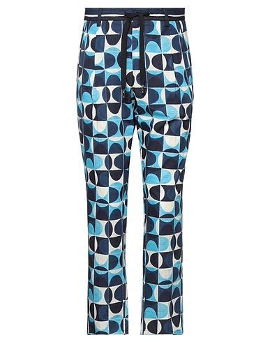 DOLCE&GABBANA Casual trouser Midnight blue 100% Cotton, Polyester