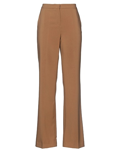TOY G. Casual trouser Camel 88% Polyester, 12% Elastane