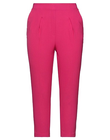 TOY G. Casual trouser Fuchsia 97% Polyester, 3% Rubber