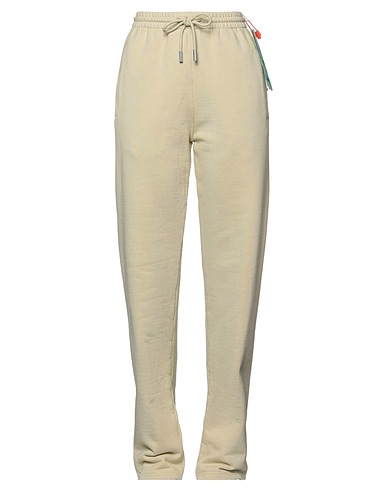 OFF-WHITE™ Pantalon Vert clair 100% Coton