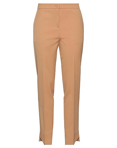 BEATRICE .B Casual pants Camel 53% Polyester, 43% Wool, 4% Elastane