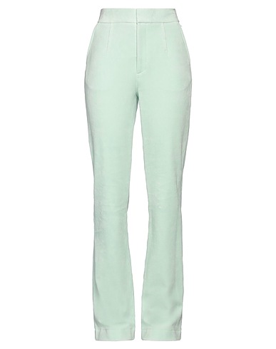ALEXANDER WANG Pantalone Verde chiaro 76% Cotone, 21% Poliestere, 3% Elastan