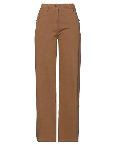 TRUE ROYAL Casual trouser Camel 67% Cotton, 29% Lycra®, 4% Elastane