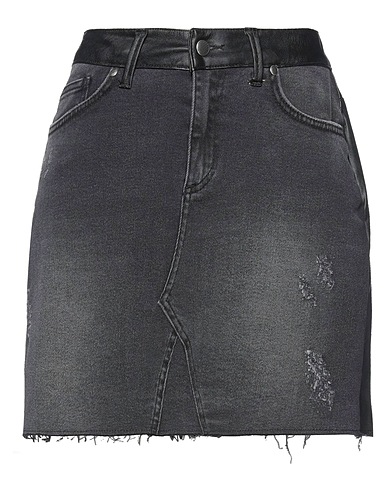 BRAND UNIQUE HOSEN & RÖCKE Schwarz 98% Baumwolle, 2% Elastan
