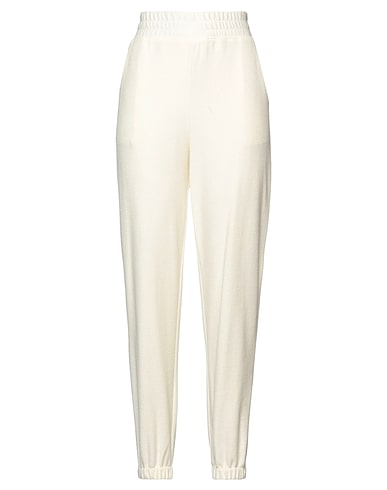 JIJIL Pantalone Bianco 88% Cotone, 12% Poliestere