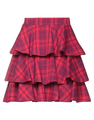 JIJIL Mini skirt Fuchsia 63% Polyester, 35% Viscose, 2% Elastane