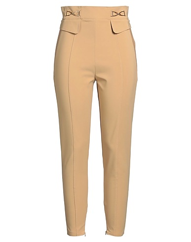 ELISABETTA FRANCHI Pantalone Sabbia 84% Poliammide, 16% Elastan, Viscosa