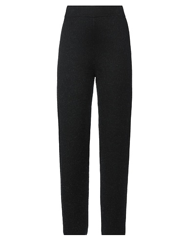 JIJIL Pantalone Nero 26% Viscosa, 26% Poliammide, 26% Cotone, 19% Lana, 3% Cachemire