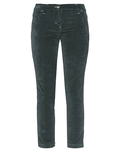 JACOB COHЁN Casual pants Dark green 50% Cotton, 47% Viscose, 3% Elastane