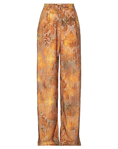 BRAND UNIQUE Casual trouser Brown 100% Polyester
