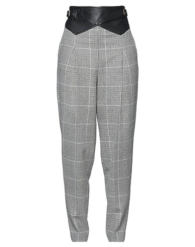 TWINSET Pantalone Nero 39% Lana, 30% Poliestere, 30% Viscosa, 1% Elastan