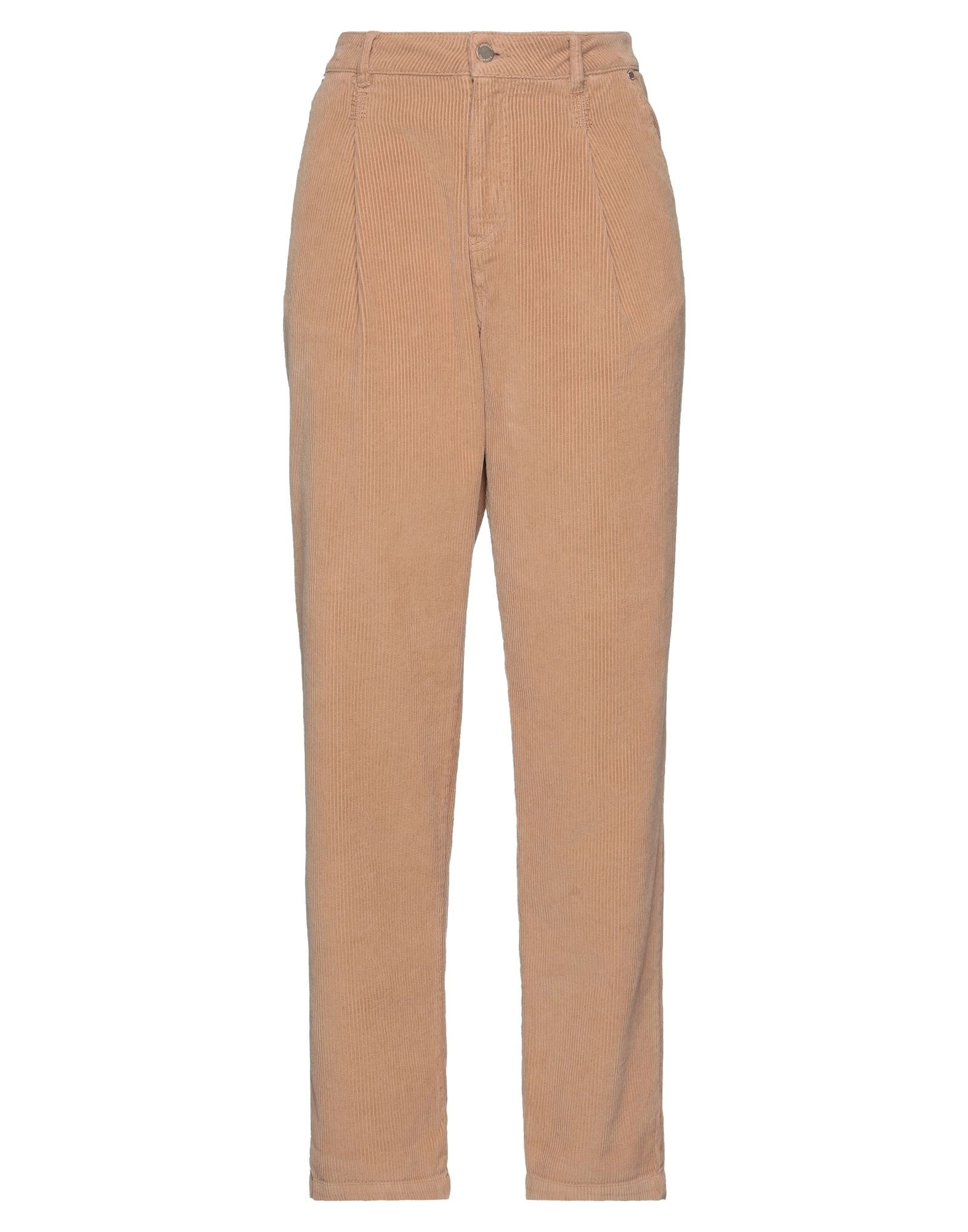 パンツ ESSENTIEL ANTWERP Women Pants HERBH1SC Beige White organic cotton blend pants | Essentiel Antwerp United