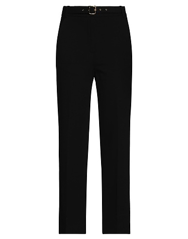 SEVENTY VENEZIA Casual trouser Black 71% Viscose, 24% Polyamide, 5% Elastane