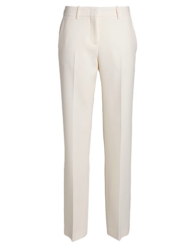 ERMANNO SCERVINO Casual trouser Ivory 89% Virgin Wool, 10% Polyamide, 1% Elastane