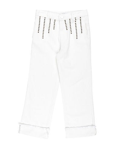 LIU •JO Pantaloni jeans Avorio 100% Cotone
