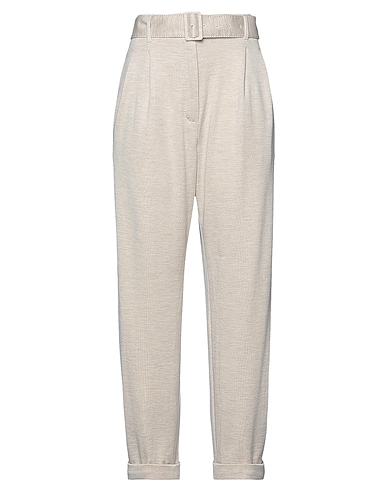 AGNONA Повседневные брюки Слоновая кость 64% Кашемир, 28% Шелк, 8% Полиамид