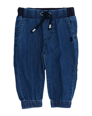 MYCLÒ SET Denim pants Blue 98% Cotton, 2% Elastane