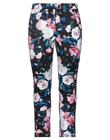 ERDEM Pantalone Nero 97% Cotone, 3% Elastan