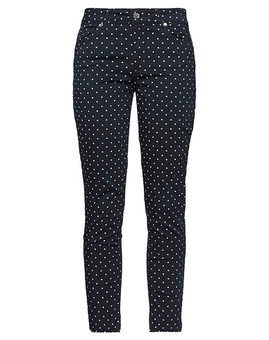 LIU •JO Casual trouser Midnight blue 67% Cotton, 29% Polyester, 4% Elastane