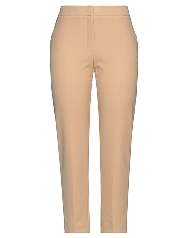 TRUE ROYAL Casual trouser Beige 52% Polyester, 43% Virgin Wool, 5% Elastane