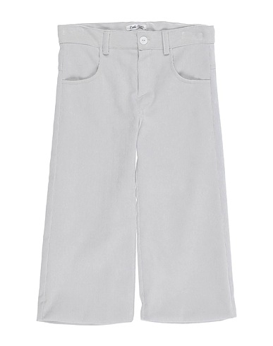 LITTLE BEAR Casual trouser Light grey 85% Polyester, 13% Nylon, 2% Elastane