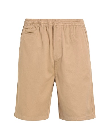 SELECTED HOMME Shorts & Bermuda Camel 100% Organic cotton