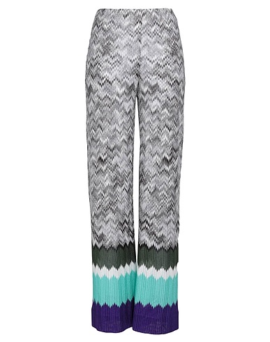 MISSONI Casual trouser Light grey 100% Viscose