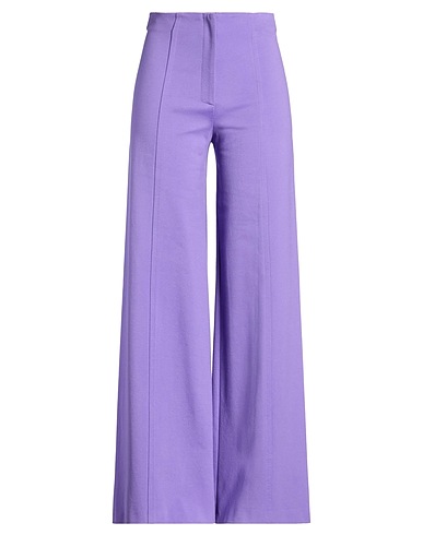 LIVIANA CONTI Pantalone Viola 68% Viscosa, 27% Poliammide, 5% Elastan
