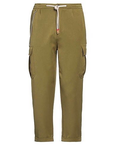 BICOLORE® Pantalone Verde militare 78% Poliestere, 18% Viscosa, 4% Altre Fibre