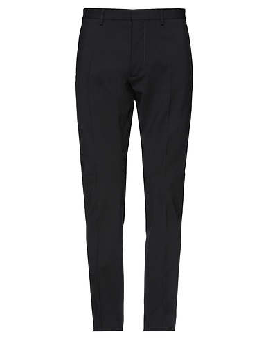 DSQUARED2 Casual pants Black 95% Virgin Wool, 5% Elastane