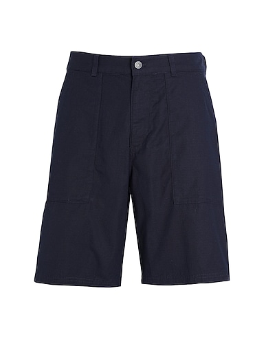 THE NORTH FACE Shorts & Bermuda M COTTON SHORT  Midnight blue 100% Cotton