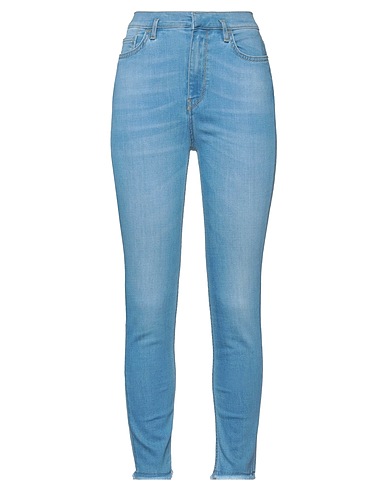 PINKO Denim trousers Blue 71% Cotton, 16% Polyester, 11% Lyocell, 2% Elastane