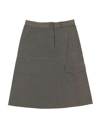 CACHAREL Skirt Military green 72% Cotton, 28% Polyamide
