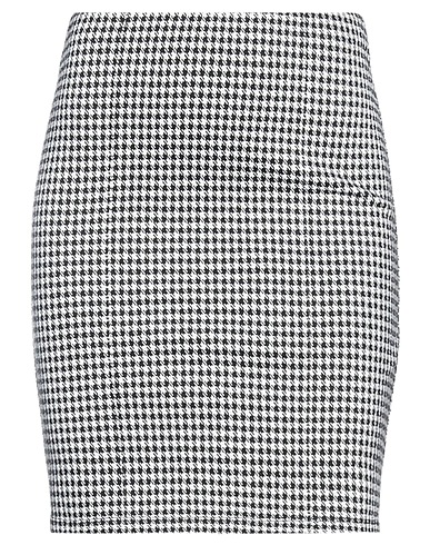 PATRIZIA PEPE Mini skirt Black 74% Viscose, 22% Polyamide, 4% Elastane