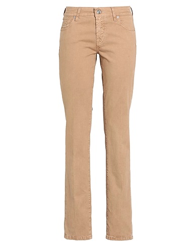 JACOB COHЁN Casual trouser Sand 96% Cotton, 4% Lycra®