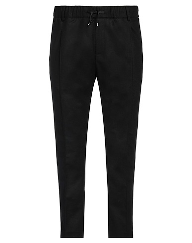 GREY DANIELE ALESSANDRINI Pantalone Nero 65% Lana, 30% Poliestere, 5% Altre Fibre