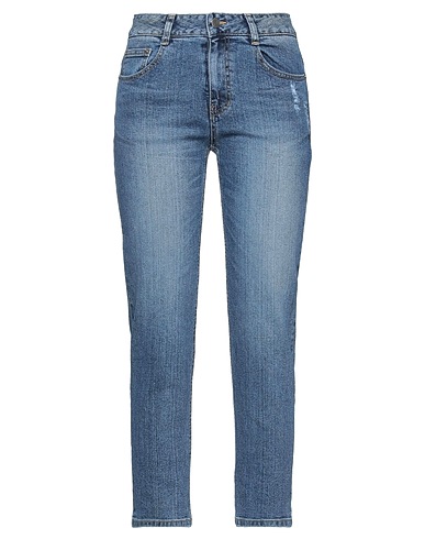 SJYP Pantaloni jeans Blu 98% Cotone, 2% Poliuretano
