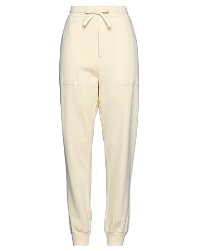 NANUSHKA Casual trouser Ivory 100% Cotton