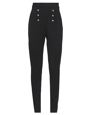 NO SECRETS Casual trouser Black 60% Viscose, 35% Polyamide, 5% Elastane