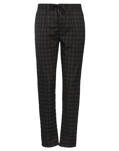 GAZZARRINI Pantalone Nero 58% Cotone, 26% Poliestere, 13% Viscosa, 3% Elastan