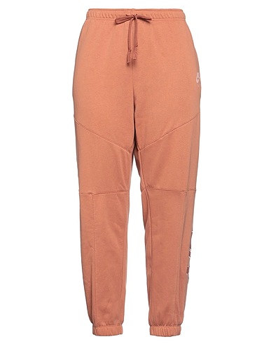 NIKE Casual trouser Air fleece pant Tan 80% Cotton, 20% Polyester