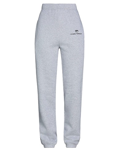 CHIARA FERRAGNI Casual pants Light grey 100% Cotton