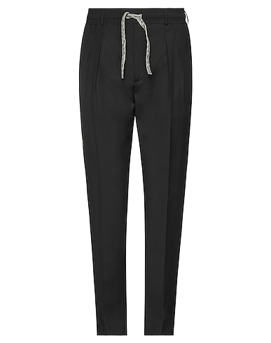 GABRIELE PASINI Pantalone Nero 100% Lana