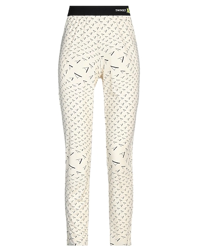 ACTITUDE by TWINSET Leggings Ivory 84% Polyamide, 16% Elastane, Polyester