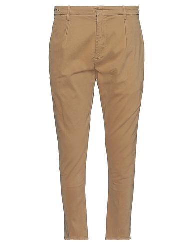 DONDUP Casual trouser Camel 98% Cotton, 2% Elastane