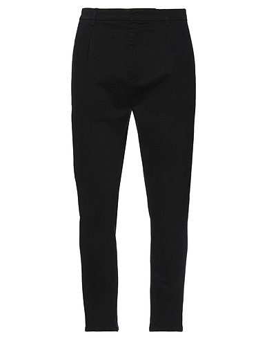 DONDUP Casual trouser Black 98% Cotton, 2% Elastane