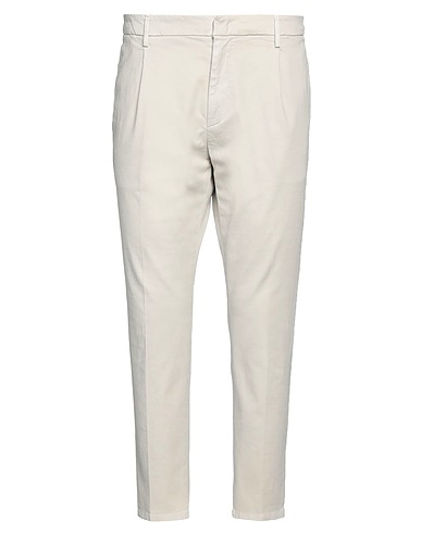 DONDUP Casual pants Light grey 98% Cotton, 2% Elastane