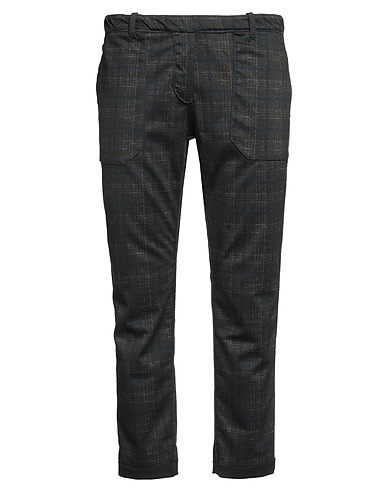 BOB Casual pants Dark brown 80% Polyester, 15% Viscose, 5% Elastane